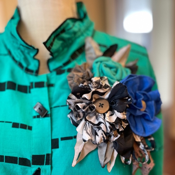 zadie B’s Accessories - Custom New Flower Pin Boutique Brooch - Adorning by Dee